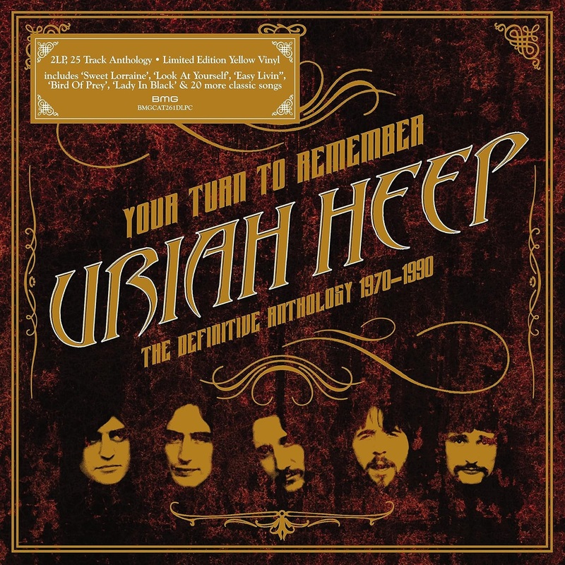 Uriah Heep - The Definitive Anthology 1970-1990 (2lp Yellow) Vinyl New