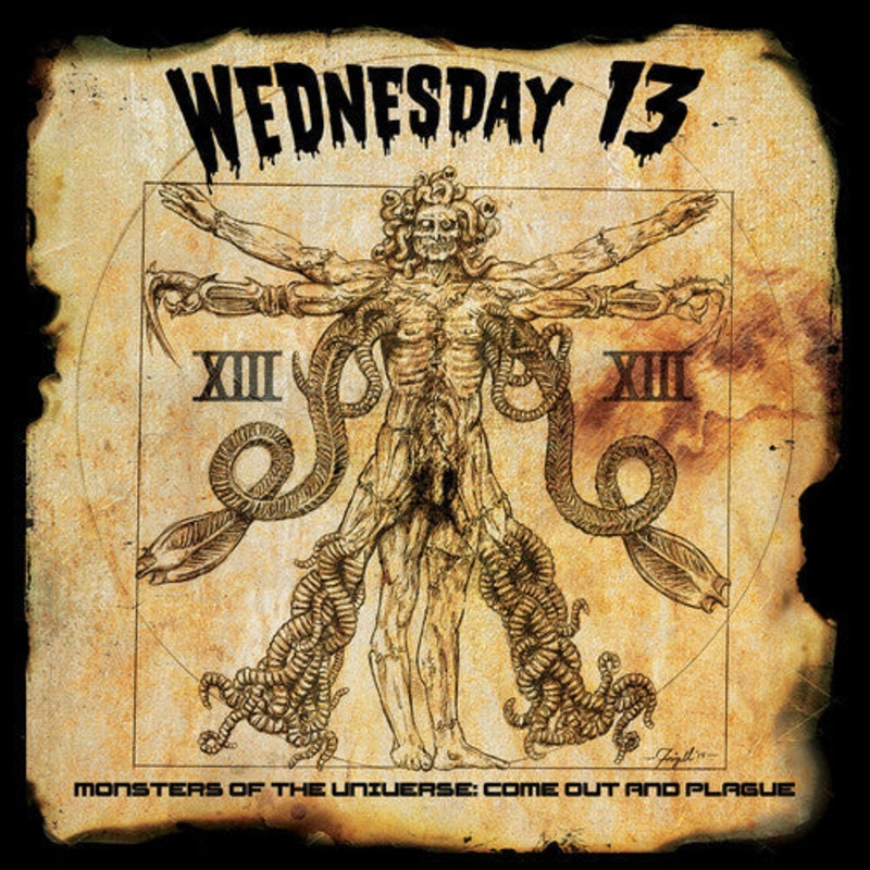 Wednesday 13 - Monsters Of The Universe Come Out And Plague (Gold) Vinyl New
