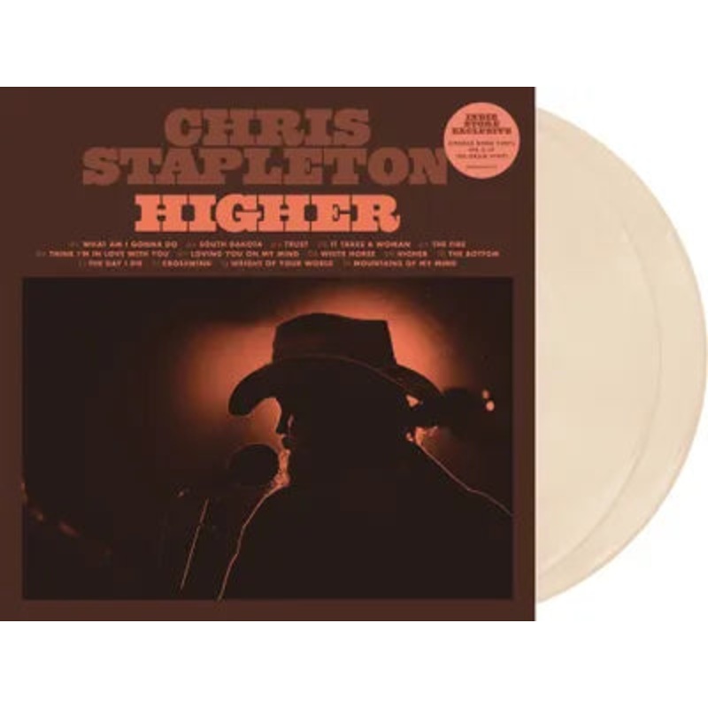 Chris Stapleton - Higher (Indie Exclusive 2Lp Bone) Vinyl New