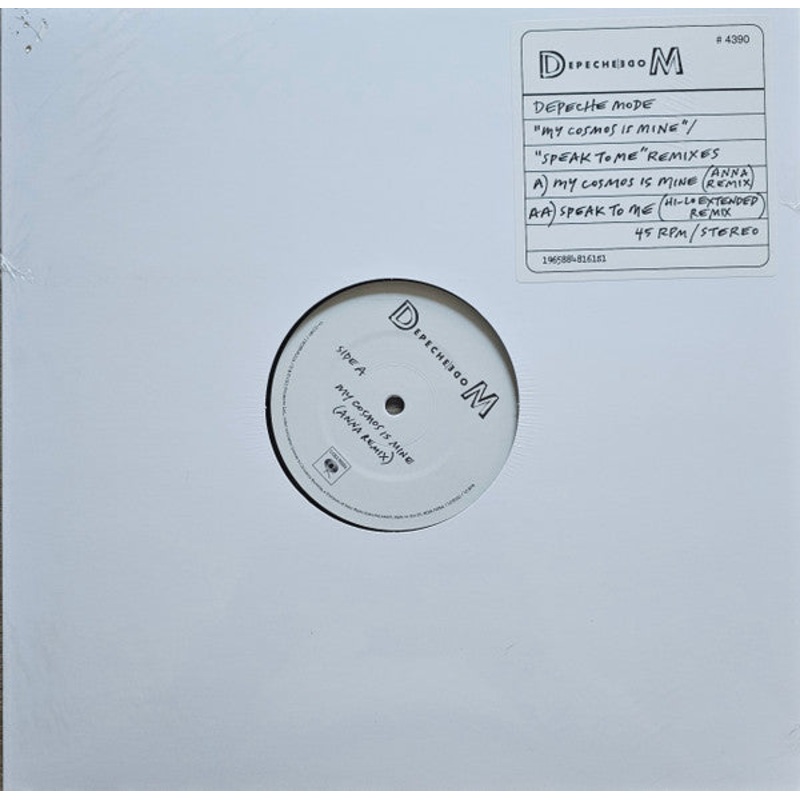 Depeche Mode - My Cosmos Is Mine / Speak To Me Vinyl New