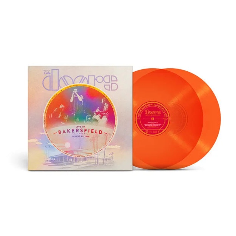 Doors - Live In Bakersfield, August 21, 1970 (2lp Limited Numbered Transparent Orange) Vinyl New