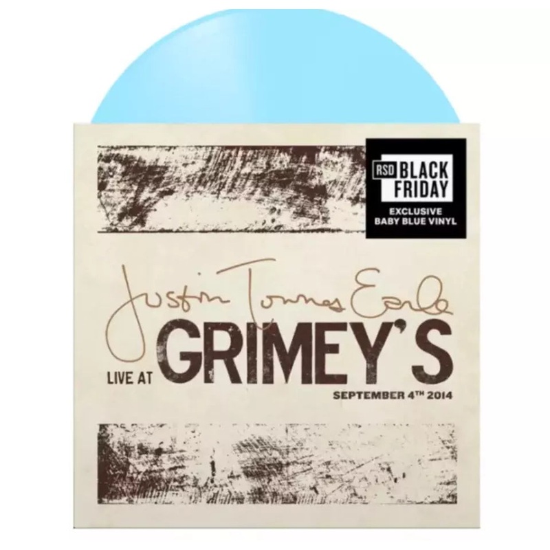 Justin Townes Earle - Live At Grimeys (45 RPM Baby Blue) Vinyl New