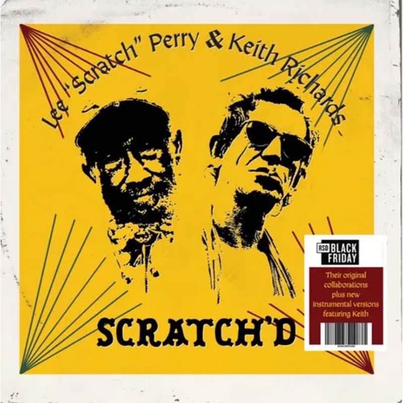Lee Scratch Perry & Keith Richards - Scratch'D (Red) Vinyl New