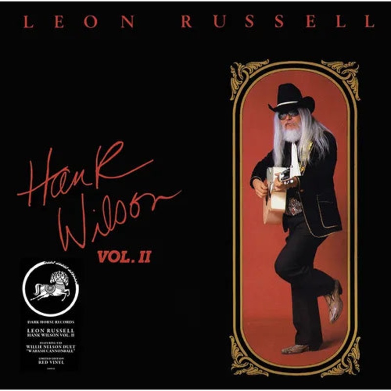 Leon Russell - Hank Wilson, Vol. II (Opaque Red) Vinyl New