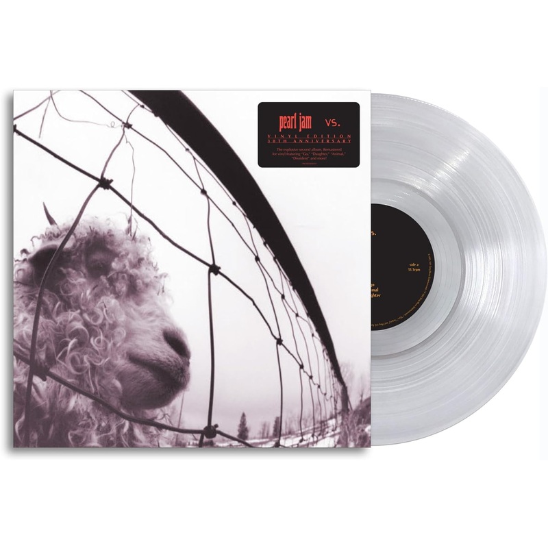 Pearl Jam - Vs. (30th Anniversary Clear) Vinyl New