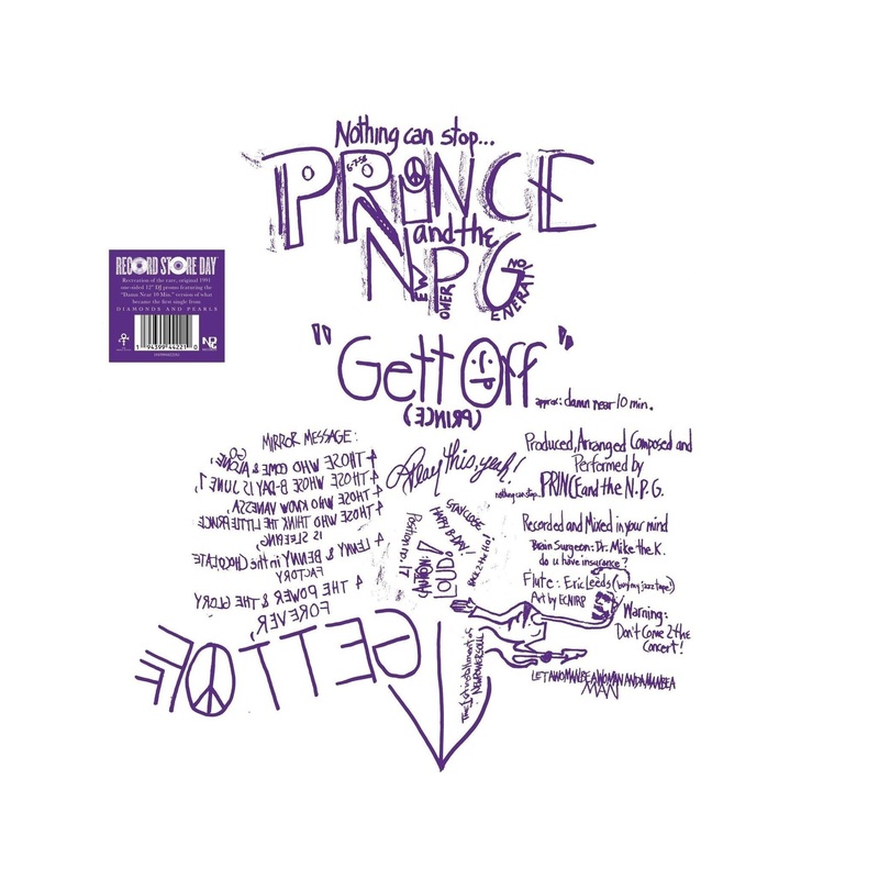 Prince & The New Power Generation - Gett Off (Damn Near 10 Minutes) (12 Inch Single) Vinyl New