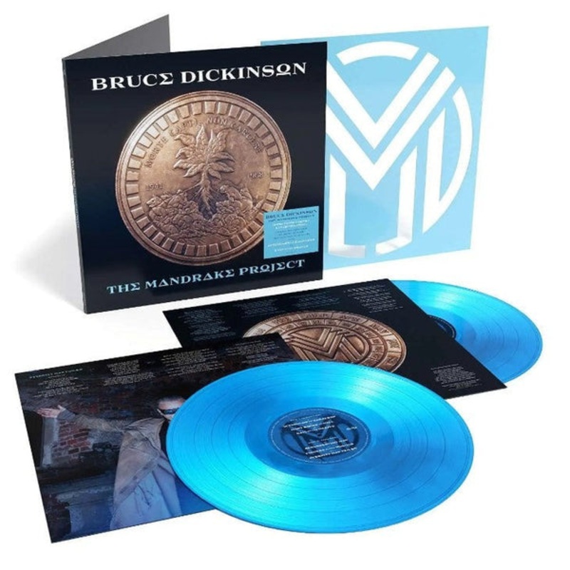 Bruce Dickinson - The Mandrake Project (Indie Exclusive Blue) Vinyl New