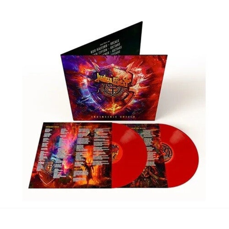 Judas Priest - Invincible Shield (2lp Indie Exclusive Red) Vinyl New