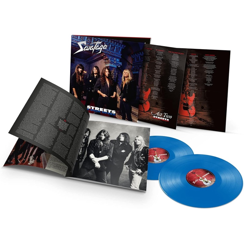 Savatage - Streets A Rock Opera (2lp Blue) Vinyl New