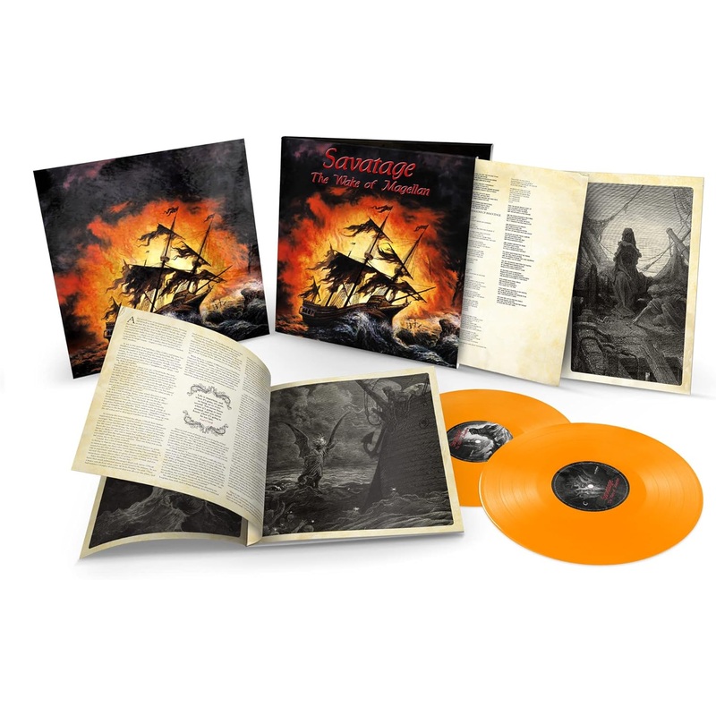 Savatage - The Wake Of Magellan (With Booklet And 2lp Translucent Orange) Vinyl New