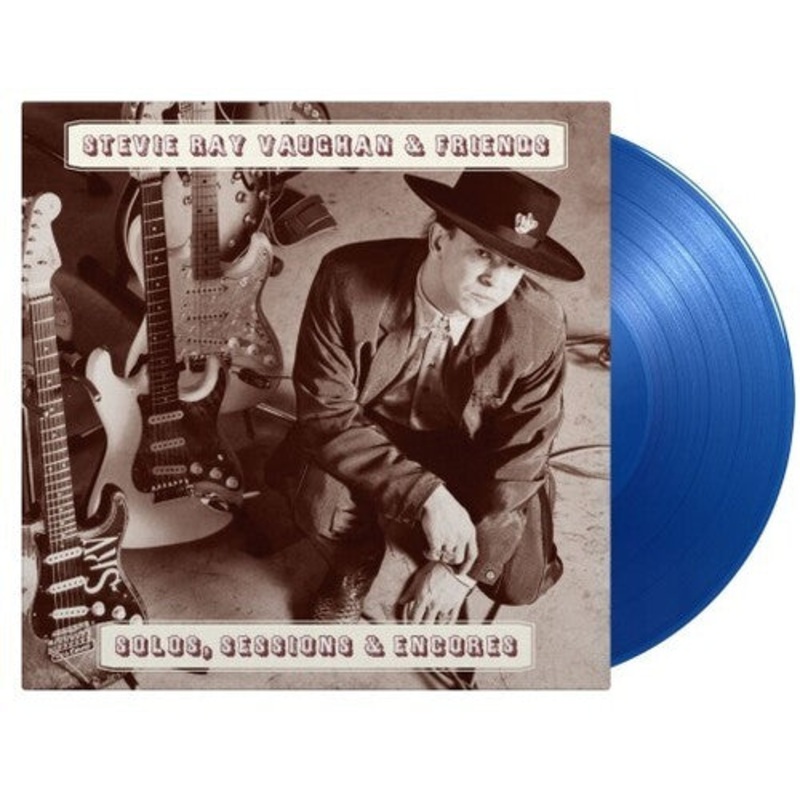 Stevie Ray Vaughan - Solos, Sessions & Encores (2lp Limited Numbered Blue) Vinyl New