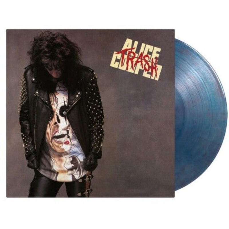 Alice Cooper - Trash (Translucent Blue Red Marbled) Vinyl New
