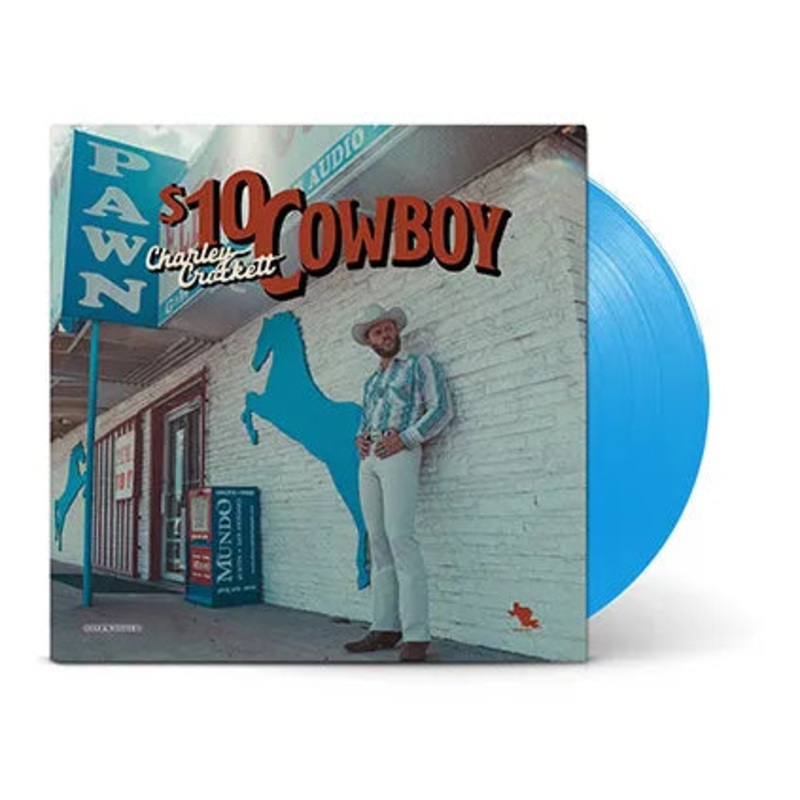 Charley Crockett - $10 Cowboy (Indie Exclusive Opaque Sky Blue) Vinyl New