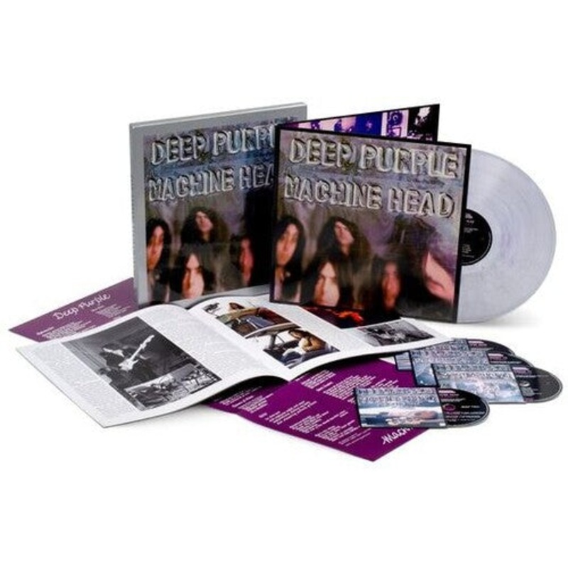 Deep Purple - Machine Head (3cd-1bray-1lp Box Set) Vinyl New