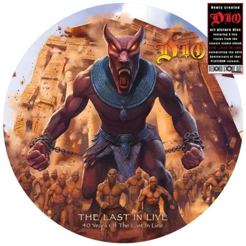 Dio - The Last In Live (40 Years Of The Last In Line Picture Disc) Vinyl New RSD2024