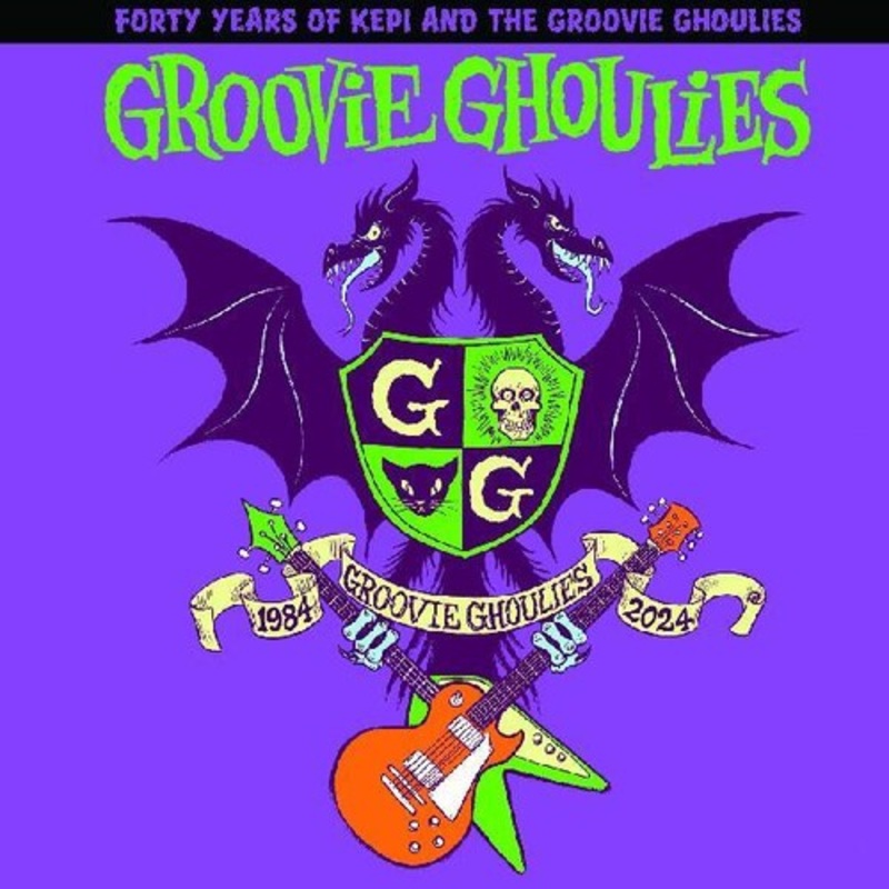 Groovie Ghoulies - 40 Years Of Kepi & The Groovie Ghoulies (Opaque Orange & Purple) Vinyl New RSD2024