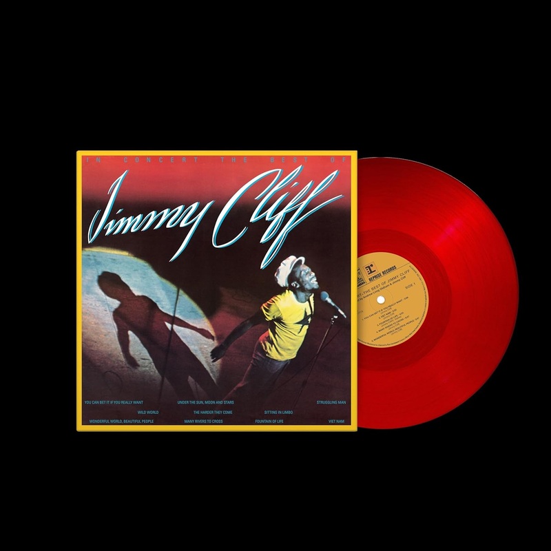 Jimmy Cliff - In Concert: The Best Of Jimmy Cliff (Transparent Red) Vinyl New
