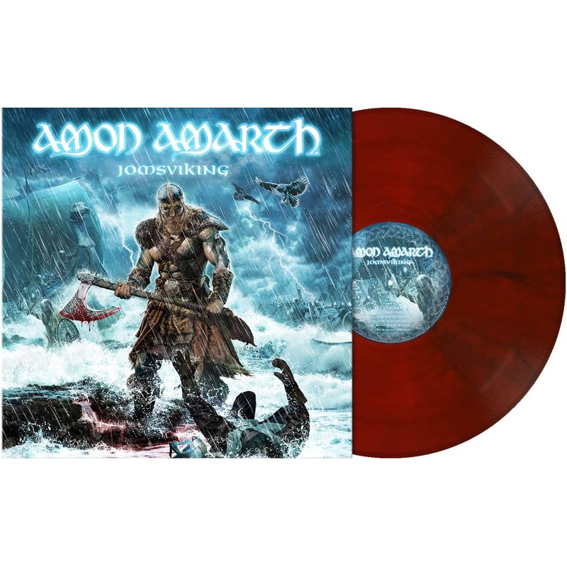 Amon Amarth - Jomsviking (Ruby Red Marbled) Vinyl New