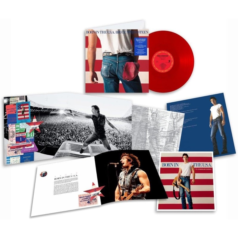 Bruce Springsteen - Born In The Usa (40Th Anniversary Gatefold Translucent Red) Vinyl New