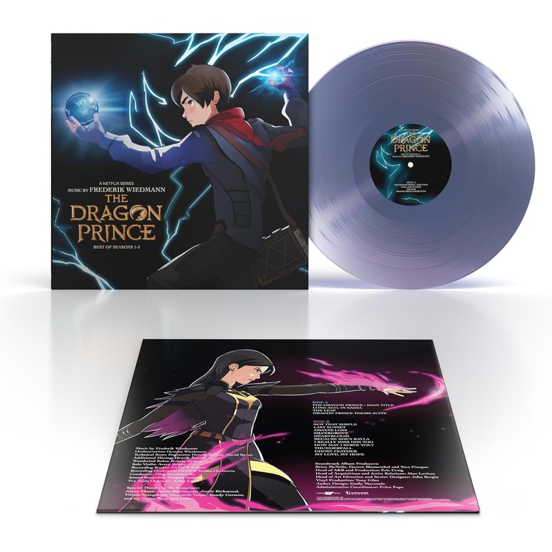 Frederik Wiedmann - The Dragon Prince - Best Of Seasons 1-3 (Iridescent Blue) Vinyl New