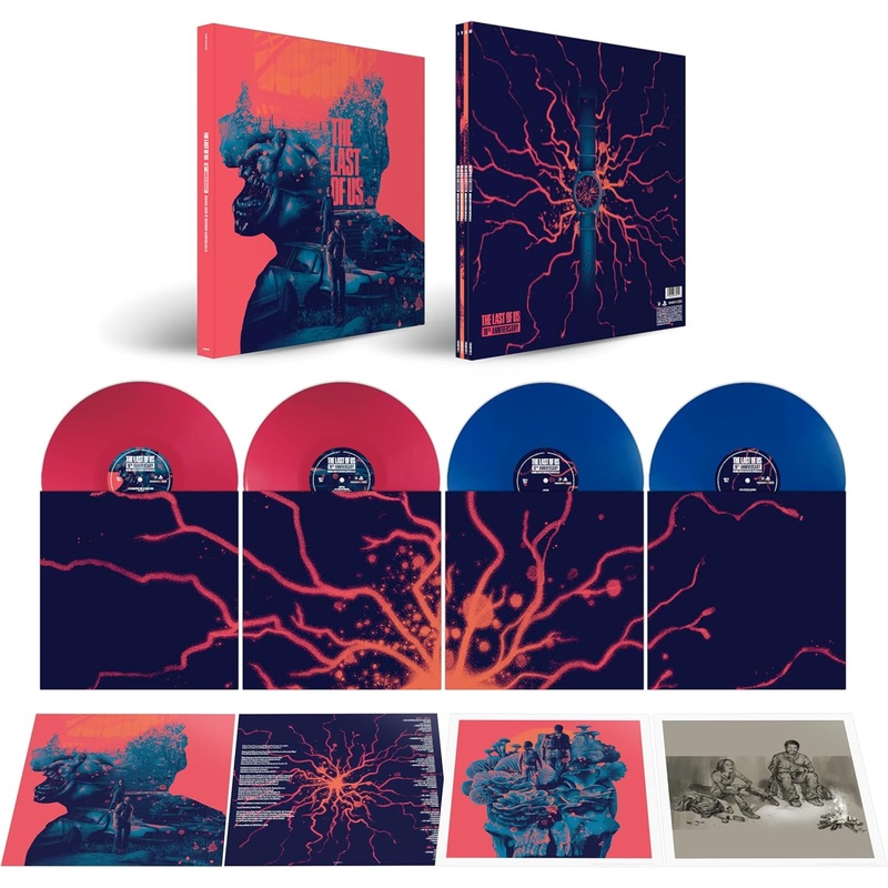 Gustavo Santaolalla - The Last Of Us (4Lp 10Th Anniversary Box Set Red Blue) Vinyl New
