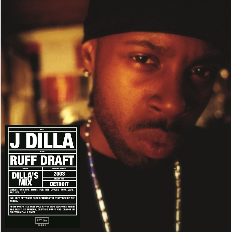 J Dilla - Ruff Draft: Dilla's Mix (Clear With Black Splatter) Vinyl New