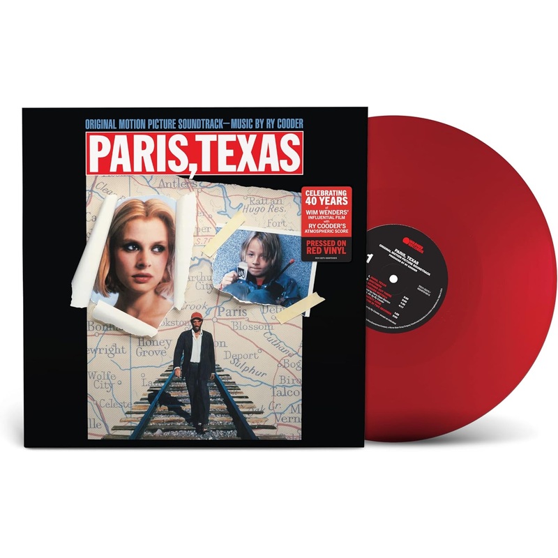 Ry Cooder - Paris, Texas (Original Motion Picture Soundtrack Opaque Red) Vinyl New
