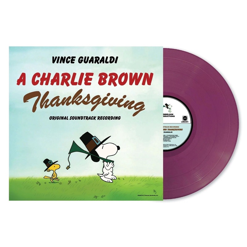 Vince Guaraldi - A Charlie Brown Thanksgiving (Indie Exclusive Purple Jelly Bean) Vinyl New