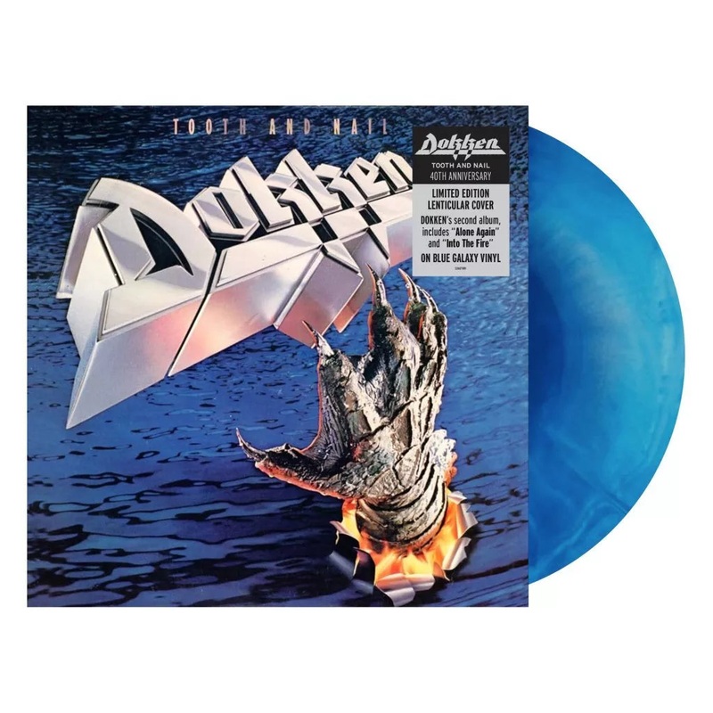 Dokken - Tooth And Nail (Lenticular Cover Blue Galaxy) Vinyl New