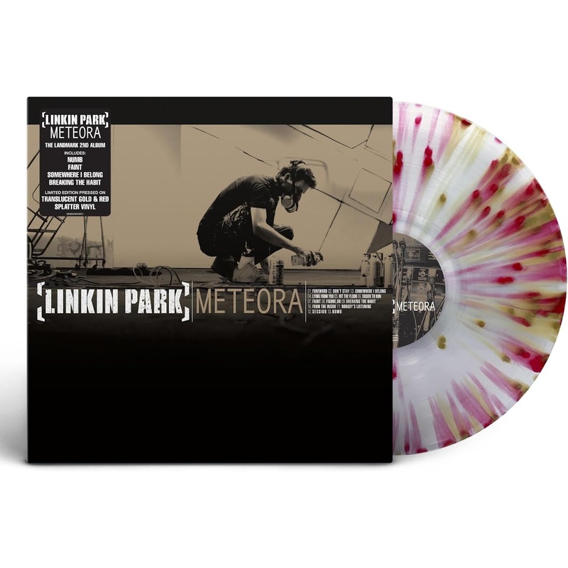Linkin Park - Meteora (Translucent Gold And Red Splatter) Vinyl New