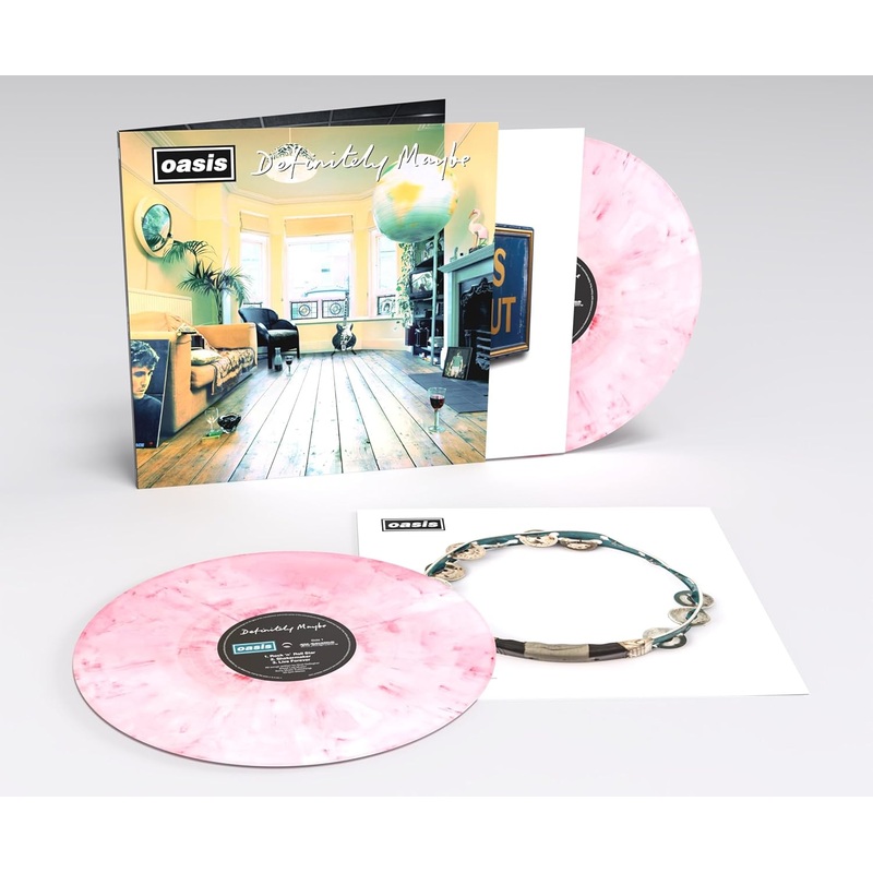 Oasis - Definitely Maybe (30Th Anniversary Strawberries & Cream) Vinyl New