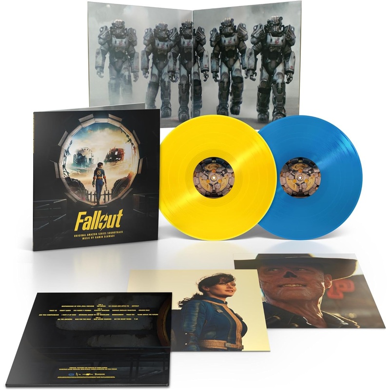 Ramin Djawadi - Fallout Amazon Series Soundtrack (2 Lp Yellow-Blue) Vinyl New