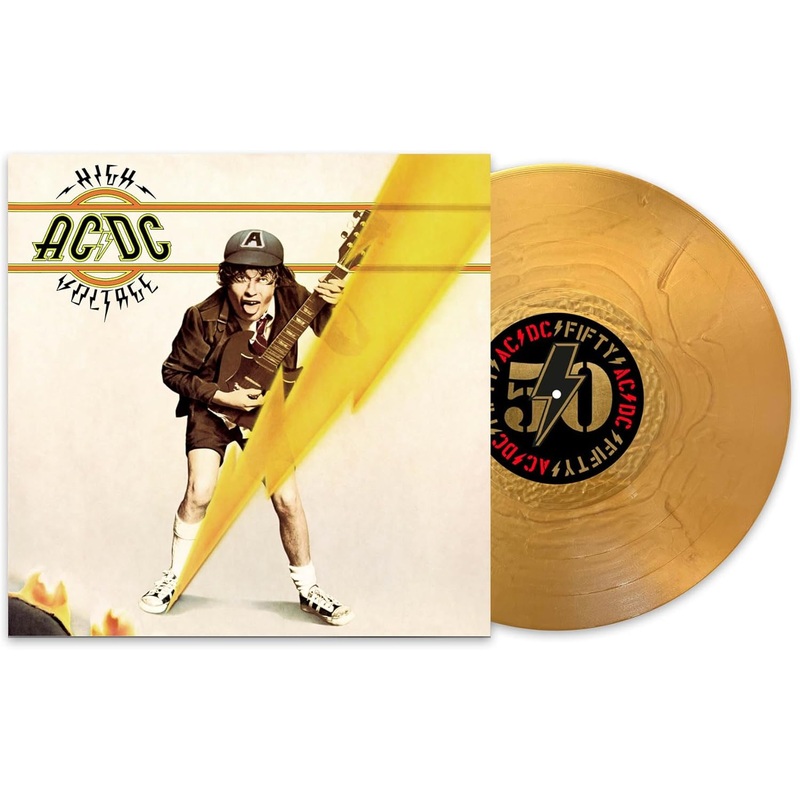 Ac/Dc - High Voltage (50Th Anniversary Gold) Vinyl New