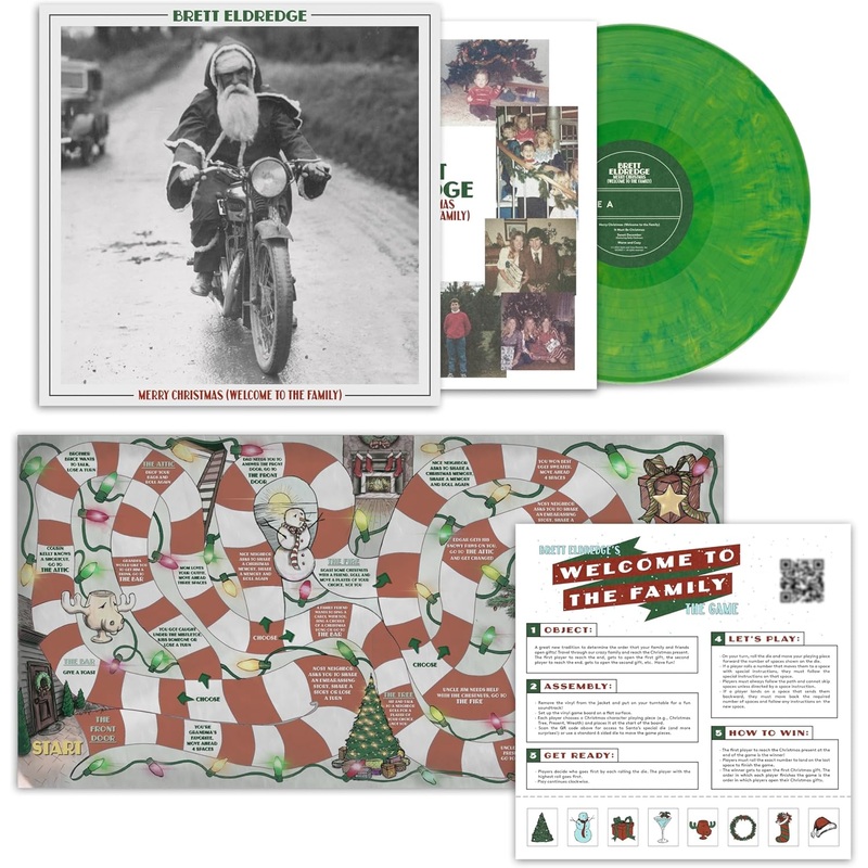 Brett Eldredge - Merry Christmas Welcome To The Family (Evergreen) Vinyl New
