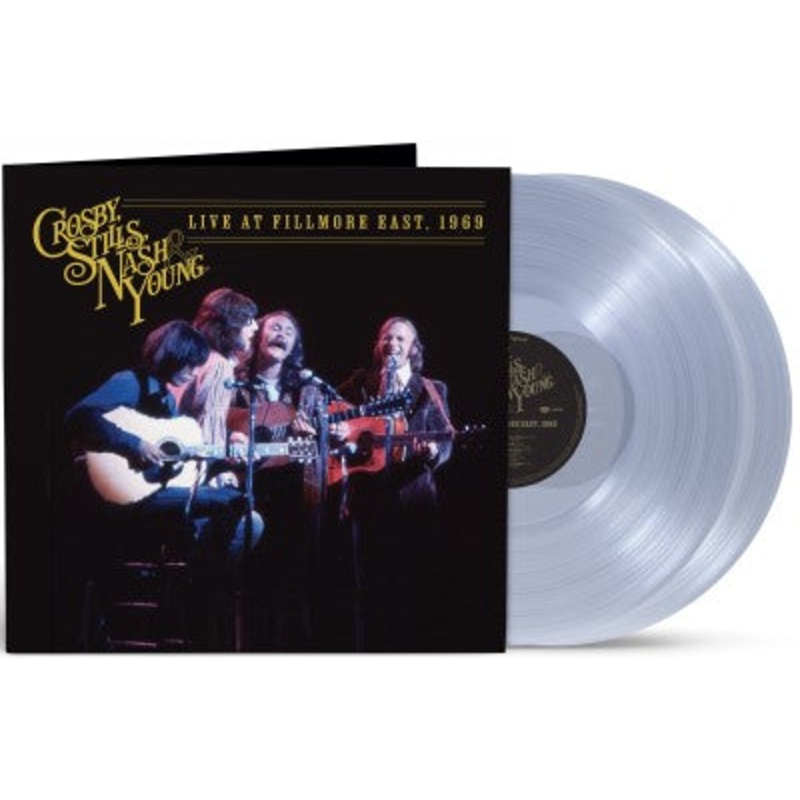 Crosby, Stills, Nash & Young - Live At The Fillmore East, 1969 (Clear) Vinyl New