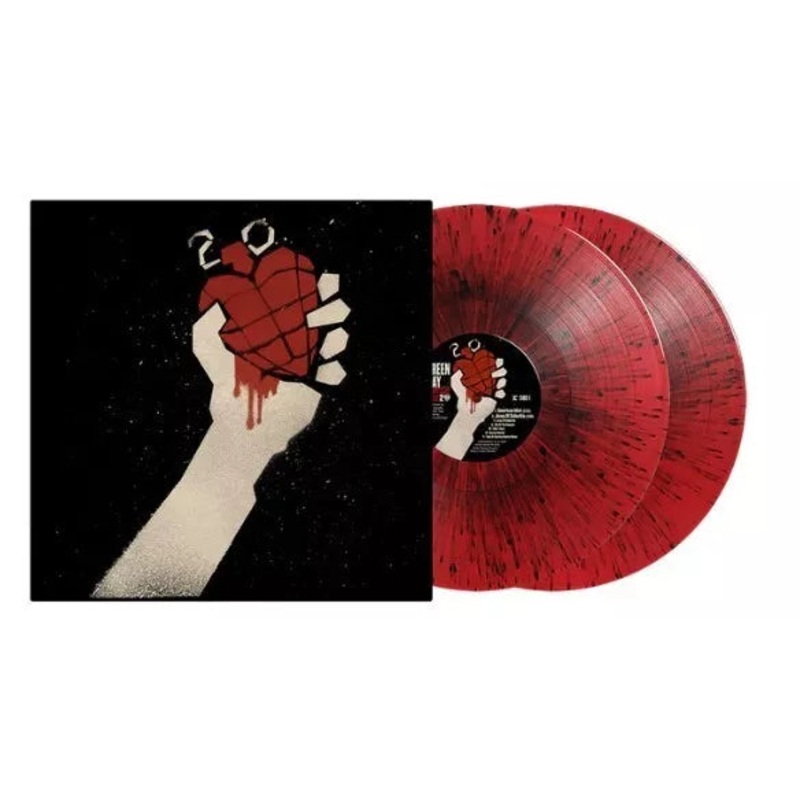 Green Day - American Idiot (20Th Anniversary 2Lp Red & Black Splatter) Vinyl New