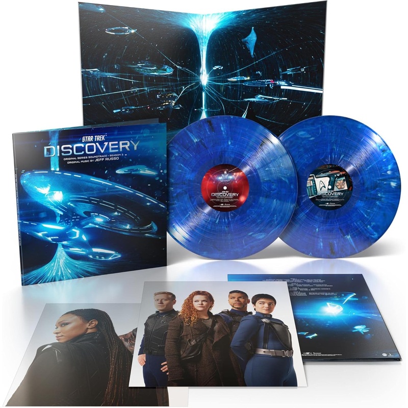 Jeff Russo - Star Trek Discovery Season 3 (Limited Edition 2 Lp Blue-White Marbled) Vinyl New