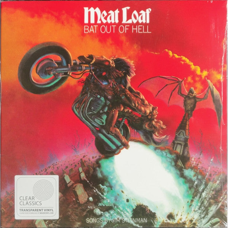 Meat Loaf - Bat Out Of Hell (Clear) Vinyl New