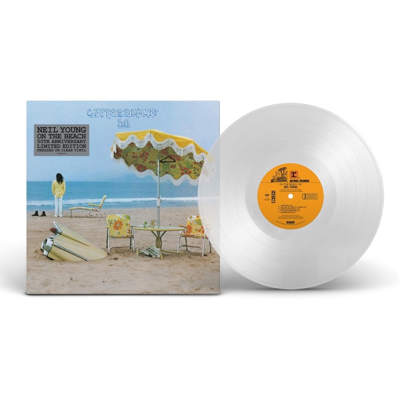 Neil Young - On The Beach (50th Anniversary Clear) Vinyl New