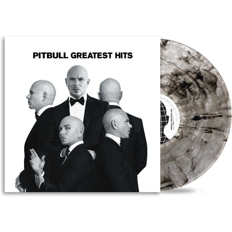 Pitbull - Greatest Hits (Clear Black Swirl) Vinyl New