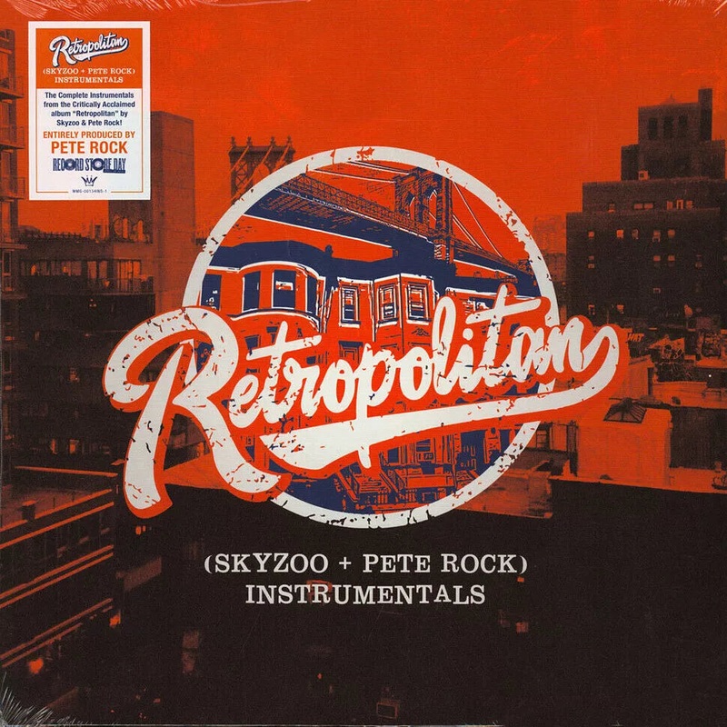 Skyzoo & Pete Rock - Retropolitan (Instrumentals Orange Crush Splatter) Vinyl New