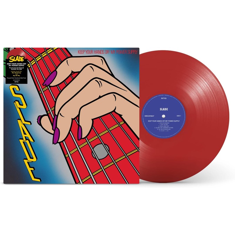 Slade - Keep Your Hands Off My Power Supply (Indie Exclusive Translucent Red) Vinyl New