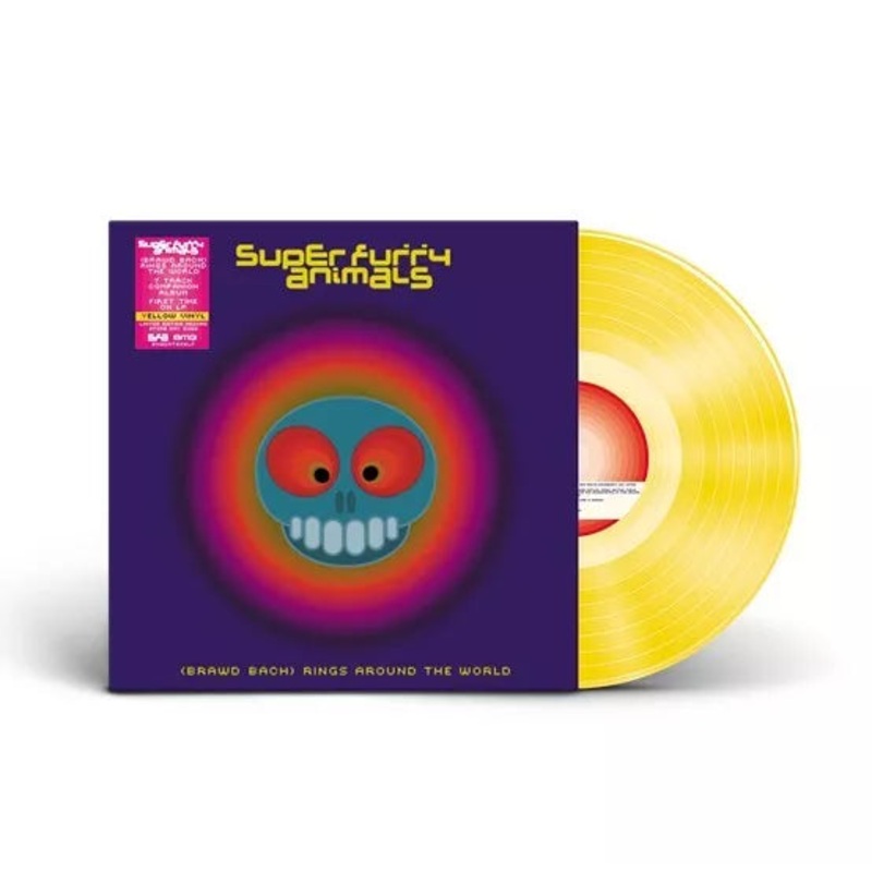 Super Furry Animals - (Brawd Bach) - Rings Around The World (Yellow) Vinyl New