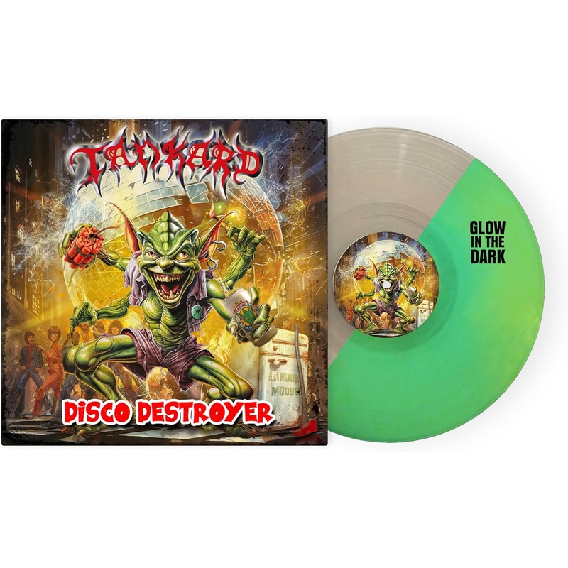 Tankard - Disco Destroyer (Re-Mastered 2024 Alien Slime Glow In the Dark) Vinyl New