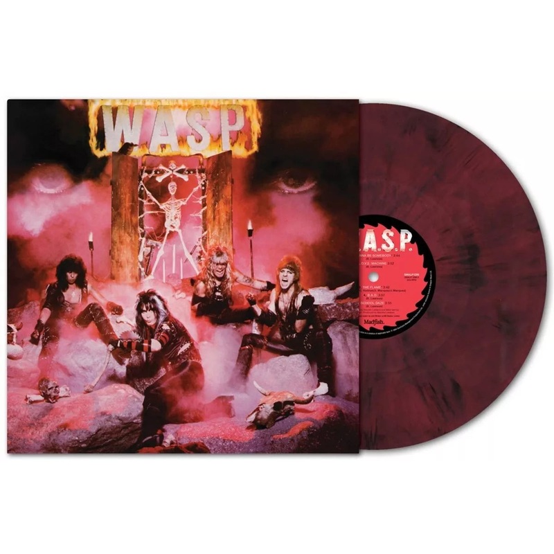 Wasp - W.A.S.P. (40Th Anniversary High-Speed Master Red Black Marble ) Vinyl New