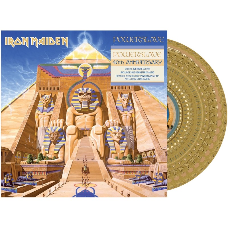 Iron Maiden - Powerslave (Zoetrope) Vinyl New