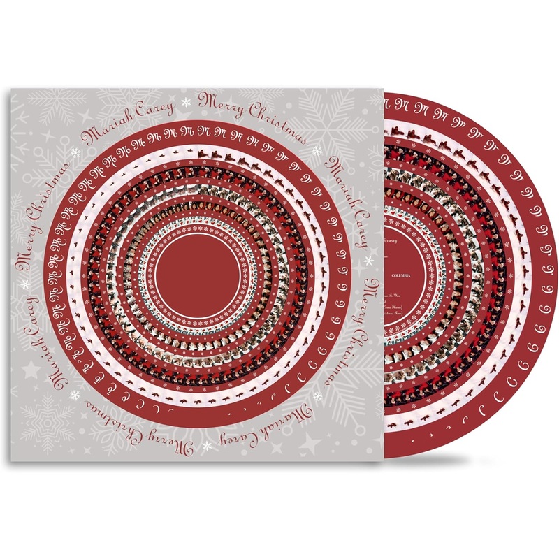Mariah Carey Merry Christmas Limited Edition Zoetrope Vinyl New