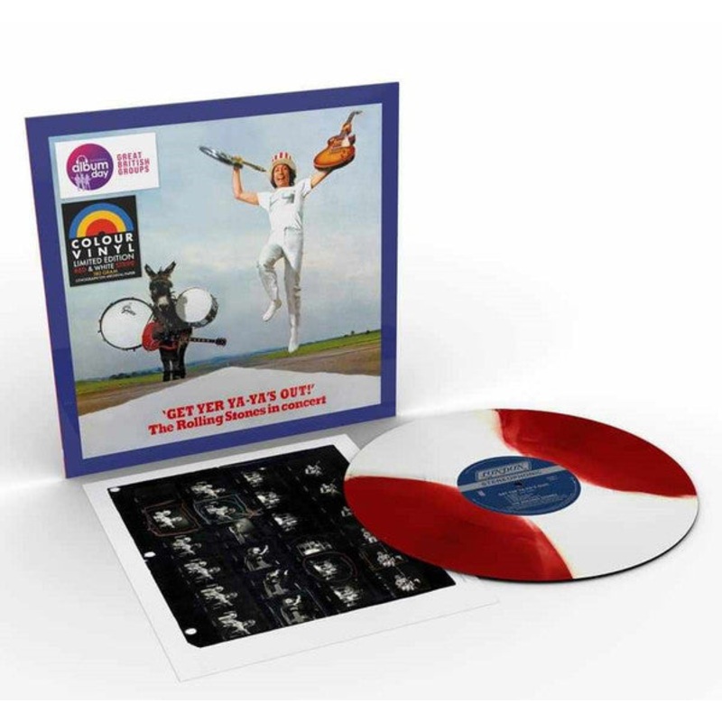 Rolling Stones, The - Get Yer Ya Ya's Out (Red & White Stripe) Vinyl New