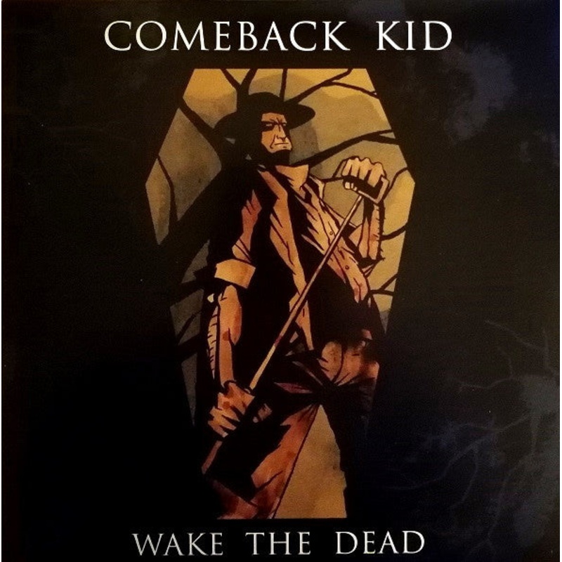 Comeback Kid - Wake The Dead (Translucent Tan Bone Black Gold Splatter) Vinyl New