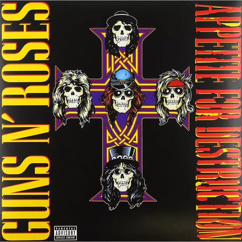 Guns N Roses - Appetite For Destruction Vinyl New